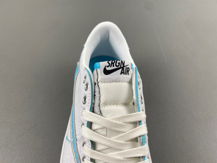 travis scott x air jordan white bule dm7866-771