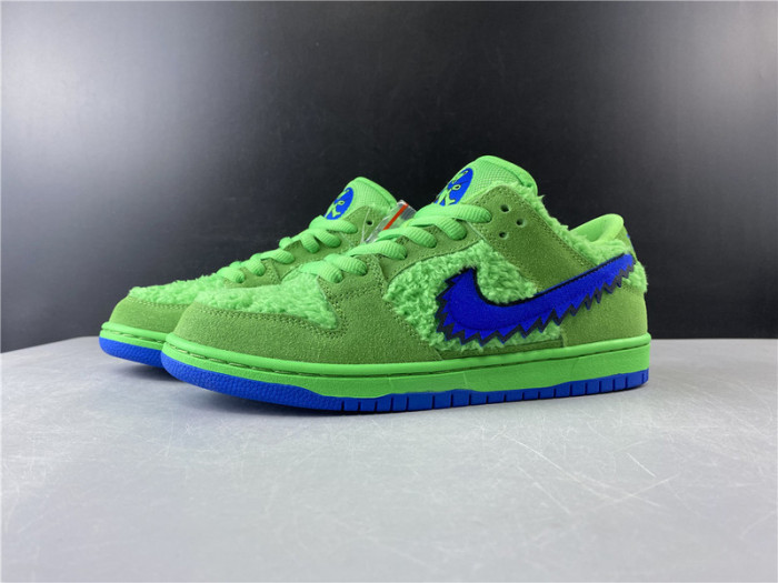 nike sb dunk low "grateful dead - green bear" - cj5378-300