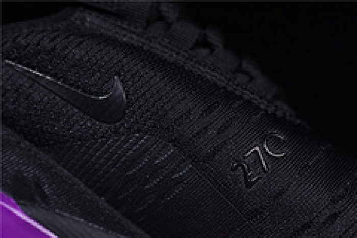 Nike womens Air Max 270 black purple AH6789 016