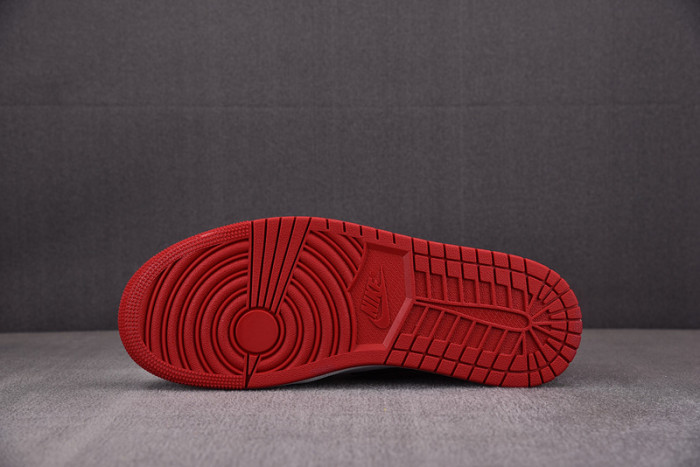 air jordan 1 low og "black toe"