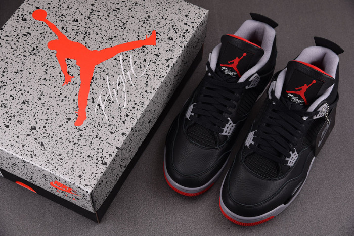 air jordan 4 “bred” reimagined