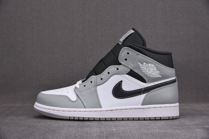 air jordan 1 mid light smoke grey 554724-078