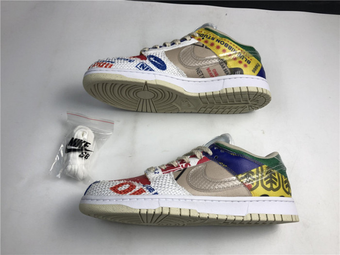 nike dunk low sp city market da6125-900