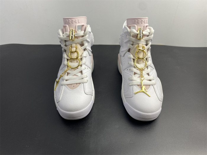 air jordan 6 wmns “gold hoops” dh9696-100
